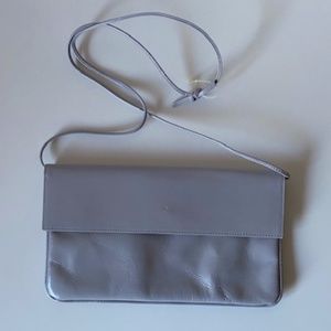 Lavender Vintage Leather Holt Renfrew Evening Bag